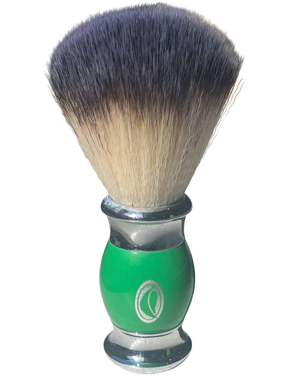 Thompson Alchemists: Shaving Brush (Green / Silver) – Thompson Alchemists