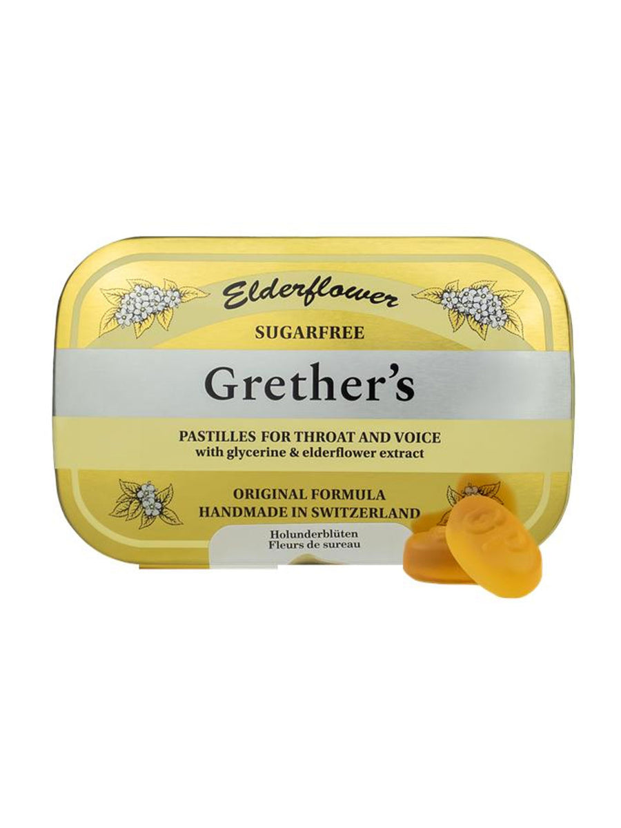 Grether's: Sugarfree Elderflower Pastilles (2.1oz) – Thompson