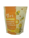 PRI Manuka Honey and Propolis Lemon Lollipops