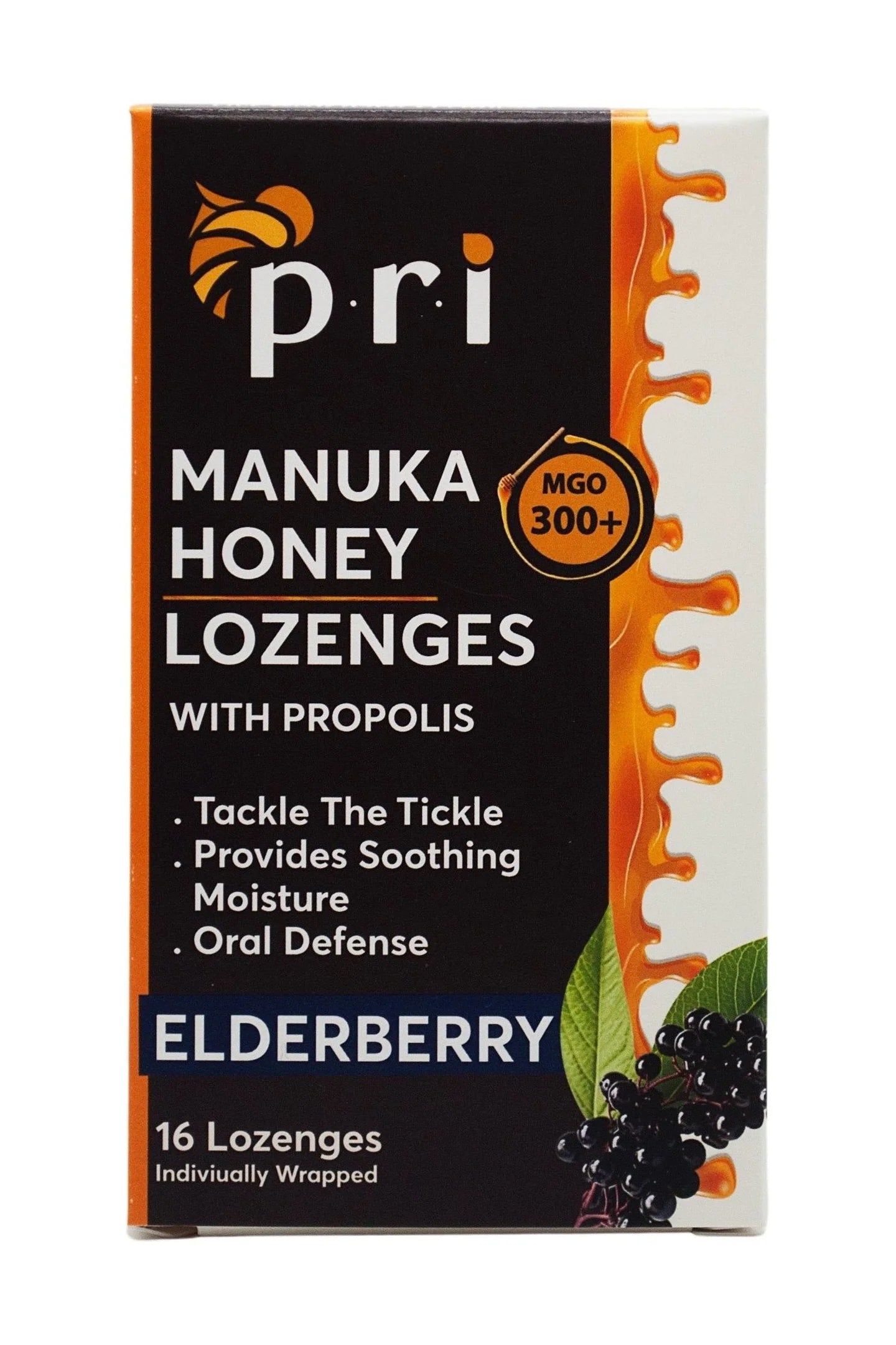 PRI Manuka Honey & Propolis Lozenges 16ct – Thompson Alchemists PRI Manuka Honey & Propolis Lozenges 16ct – Thompson Alchemists