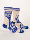Blue Q: What A Guy Mens Crew Socks