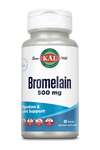 bottle of 60 Kal: BROMELAIN 500 MG tablets