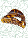 Thompson Alchemists: Large Whale Claw Hair Clip (Tortoise)