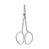White baby nailscissors with a vitry logo on a white background