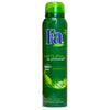 Green natural and power white grape deodorant spray bottle with 'Fa' logo on a white background