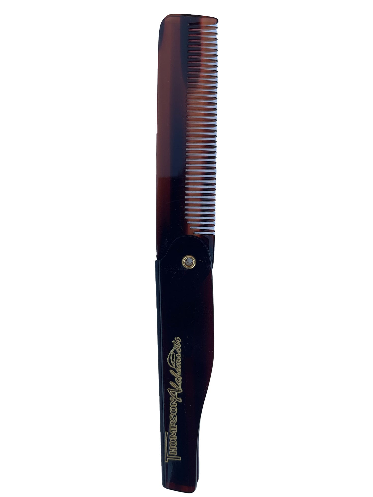 Thompson Shell Thompson Alchemists: Foldable Travel Comb (Tortoise Shell) – Thompson ...
