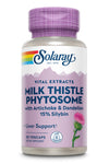 bottle of 30 Solaray Milk Thistle Phytosome vegcaps