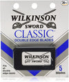 5 pack of Wilkinson Sword Classic Double Edge Razor Blades
